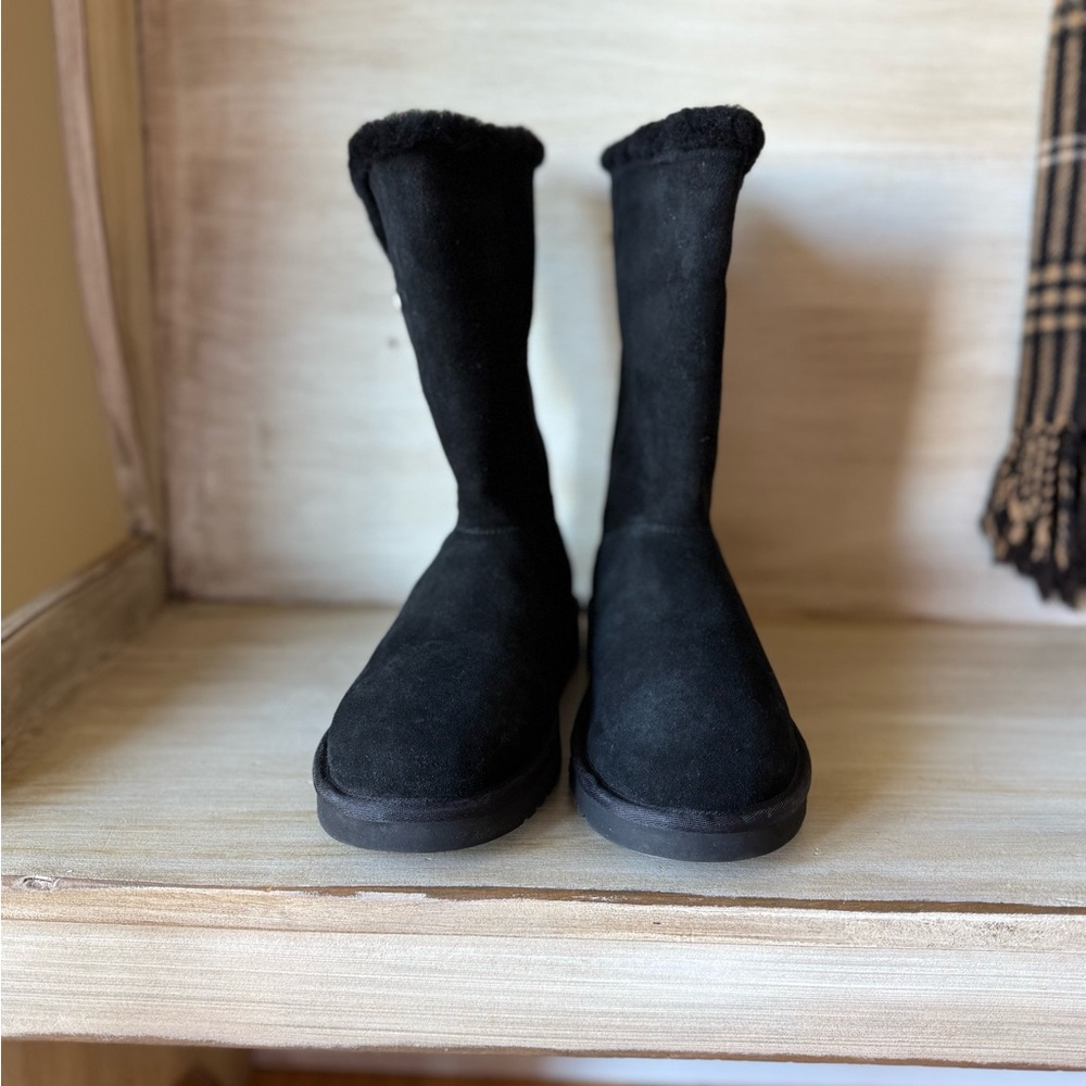 Koolaburra By UGG Boots Womens Size 10 Kinslei Tall Pull On Snow Boot Black